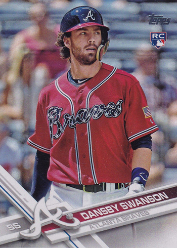 2017 Topps - [Base] #87.2 - SSP - Dansby Swanson (Red Jersey)