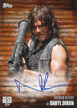 2017 Topps Walking Dead Season 6 Autograph Rust