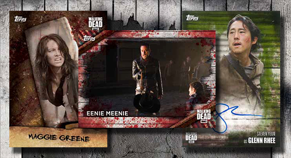 Walking Dead Season 6 Trading Cards Autograph Selection