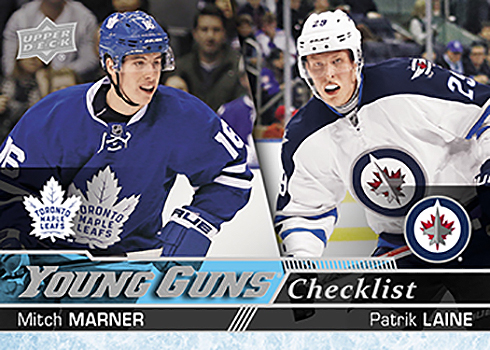 16-17 UD S2 500 Mitch Marner Patrik Laine Young Guns Checklist