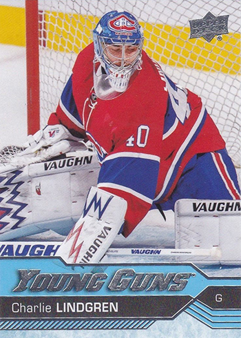 16-17 UD YG 473 Charlie Lindgren