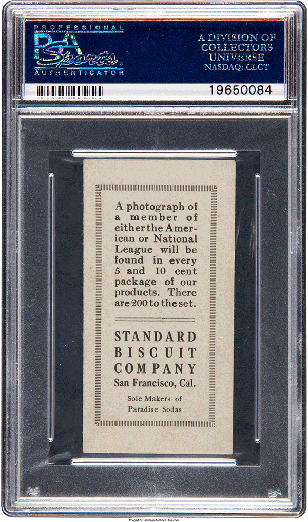 1916-Standard-Biscuit-Babe-Ruth-PSA-4-Reverse