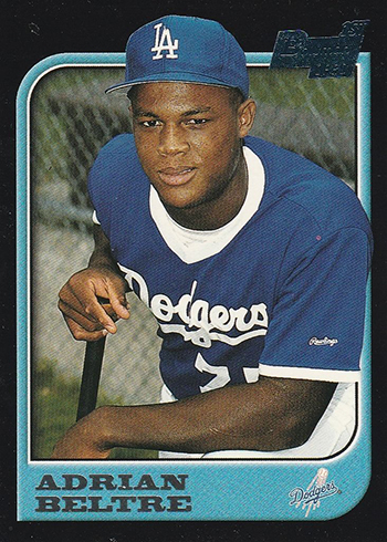 Adrian Beltre Rookie Card Rookie Year Baseball Cards