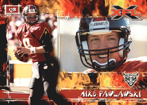 2001 Topps XFL Base Mike Pawlawski