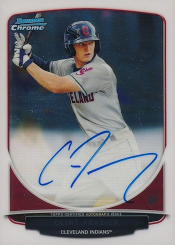 2013 Bowman Chrome Draft Clint Frazier Autograph