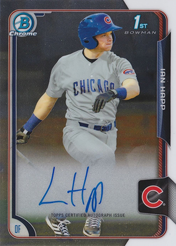 2015 Bowman Chrome Draft Ian Happ Autograph