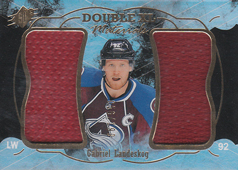 2016-17 SPx Hockey Double XL Materials Gabriel Landeskog