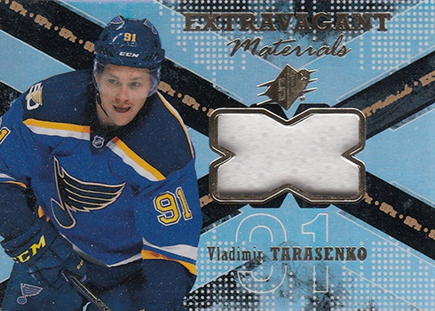 2016-17 SPx Hockey Extravagant Materials Valdimir Tarasenko