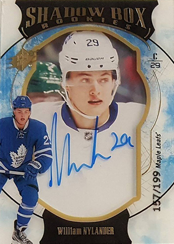 2016-17 SPx Hockey Shadow Box Rookies Autographs William Nylander