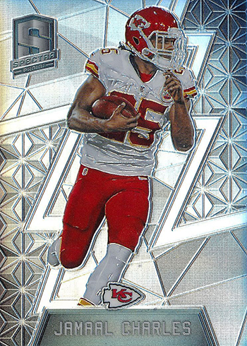 : 2016 Panini Infinity Pro Swatches #JC Jamaal Charles 2 Color  Prime Jersey #2/8 : Sports & Outdoors