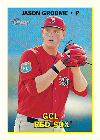 2016 Topps Heritage Minor League Mystery Redemptions Jason Groome