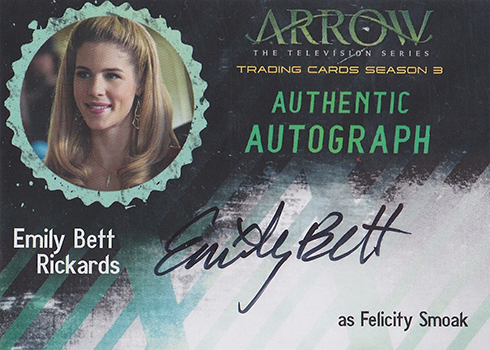 Cryptozoic 2017 Three Arrow Season 3 - 81 Card Basic/Base Set 