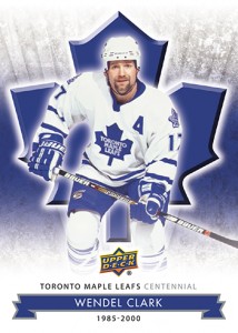 2017-NHL-Upper-Deck-Toronto-Maple-Leafs-Centennial-Set-Wendel-Clark
