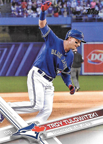  2017 Topps Holiday Relics #R-TTL Troy Tulowitzki NM-MT