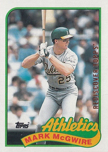 2017 Topps Rediscover Buyback Bronze Mark McGwire