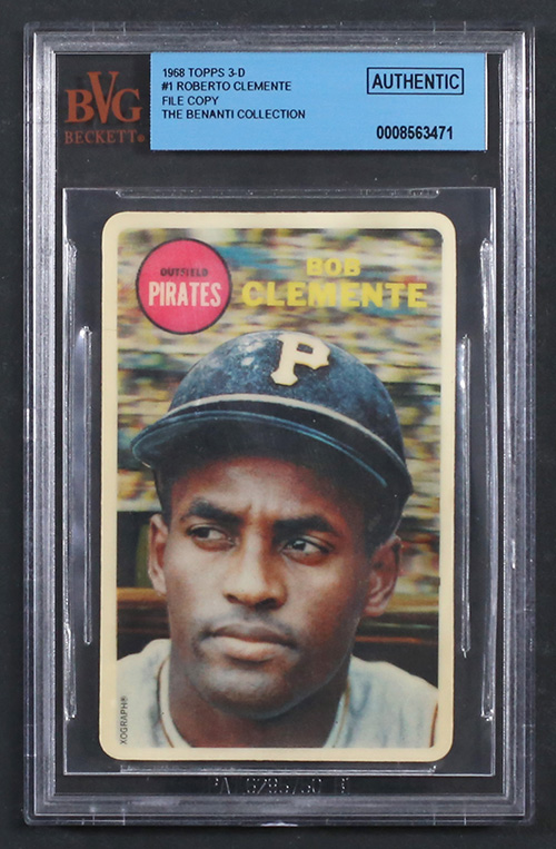 Roberto Clemente (Baseball Card) 1972 Kellogg's 3-D Sup