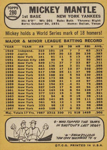 1968 Topps #569 NL ROOKIES with Ivan Murrell/Les Rohr (Astros/Mets)