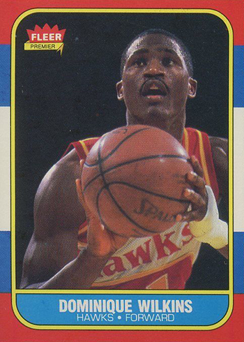 1986 fleer basketball rookie cards