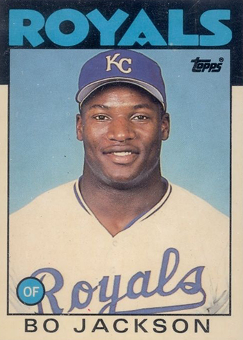 1986 Topps Traded Tiffany Bo Jackson