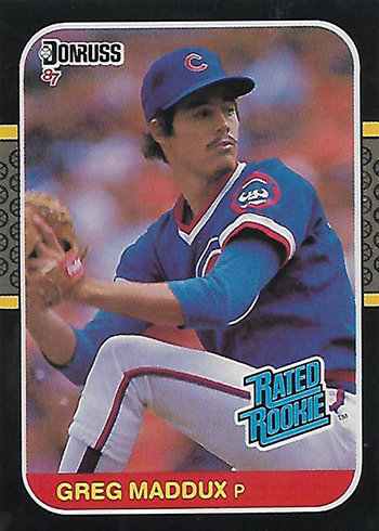 1987 Donruss Greg Maddux RC