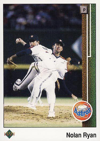 1989 Upper Deck 145 Nolan Ryan