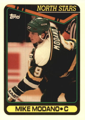 1990-91 Topps Tiffany Mike Modano