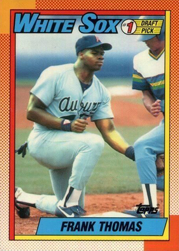 1990 Topps Tiffany Frank Thomas