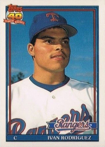 1991 Topps Traded Tiffany Ivan Rodriguez