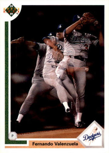 1991 Upper Deck 175 Fernando Valenzuela