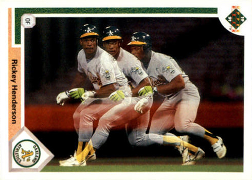 1991 Upper Deck 444 Rickey Handerson