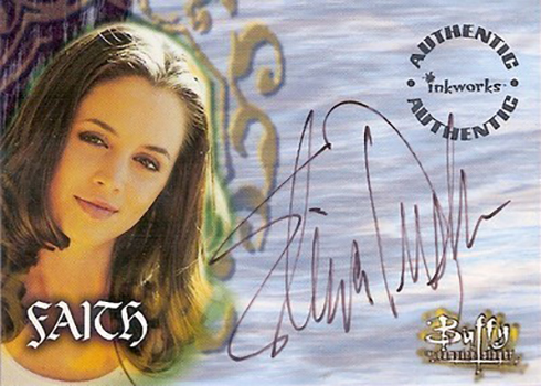 1999 Buffy the Vampire Slayer Season 3 Autographs Eliza Dushku