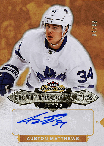 Auston Matthews Toronto Maple Leafs Autographed 2017 NHL