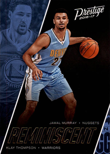 2016-17 Panini Prestige Basketball Reminiscent Jamal Murray Klay Thompson