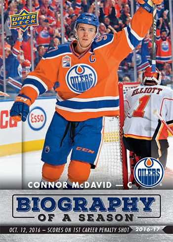 Connor McDavid signs Upper Deck Authenticated exclusive