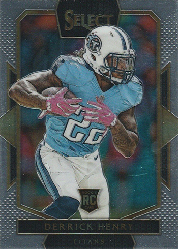 \ud83d\udd25DERRICK HENRY 2017 PANINI SALUTE TO SERVICE 5 COLOR USED ...