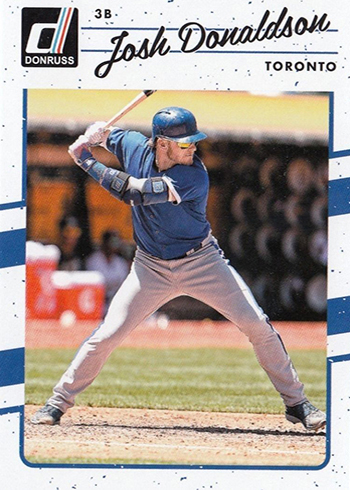  Baseball MLB 2017 Topps #570 Josh Donaldson Blue Jays : Sports  & Outdoors