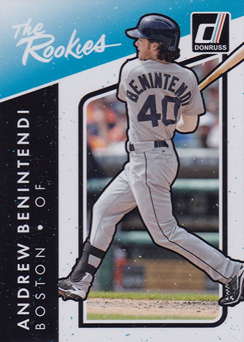 2017 Donruss Baseball The Rookies Andrew Benintendi