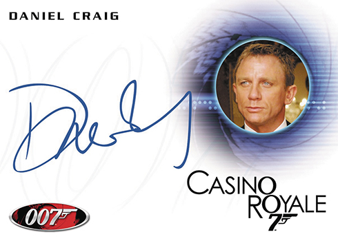 2017 Rittenhouse James Bond Archives Autographs Daniel Craig