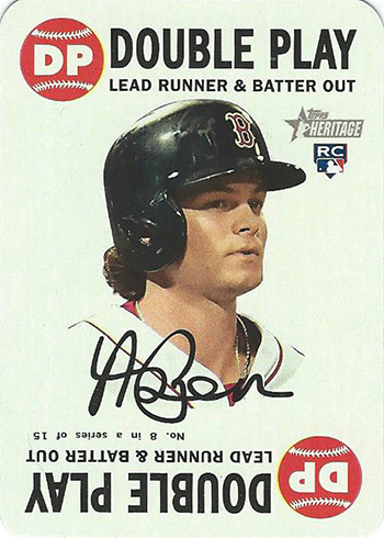 2017 TH Baseball 1968 Topps Game Rookie Andrew Benintendi