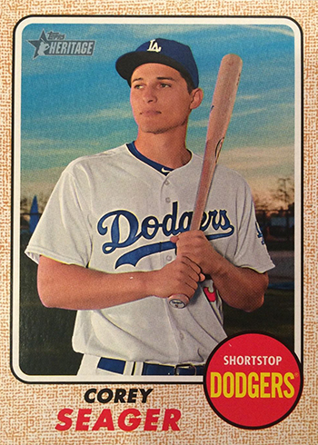 2017 TH Error Corey Seager Front