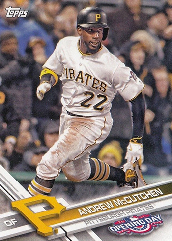 2017 Topps Tribute Andrew Mccutchen jersey #D50/192 #TR-AM *68474