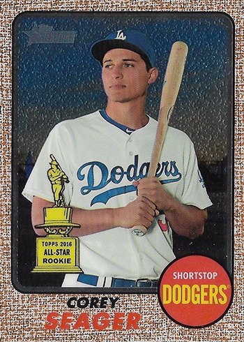 2017 Topps Heritage Chrome Corey Seager