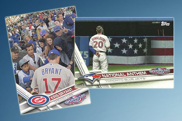 2017 Topps Opening Day Stadium Signatures, National Anthem