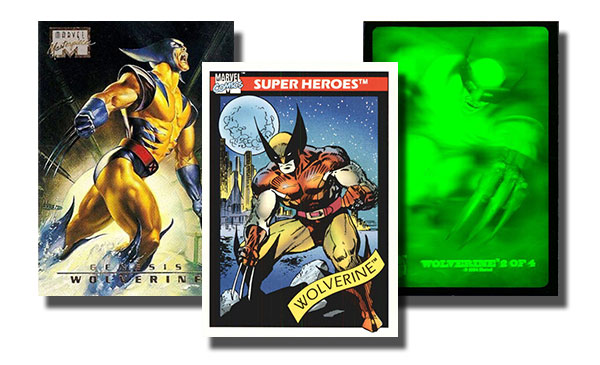 18 Awesome Wolverine Trading Cards