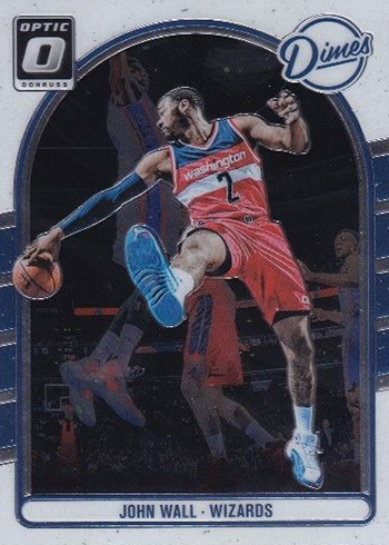 2016-17 Donruss Optic Basketball Dimes John Wall