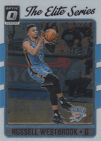 2016-17 Donruss Optic Basketball Elite Series Russell Westbrook