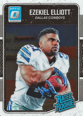 2016 Ezekiel Elliott Immaculate Rookie Patch Cards Remade