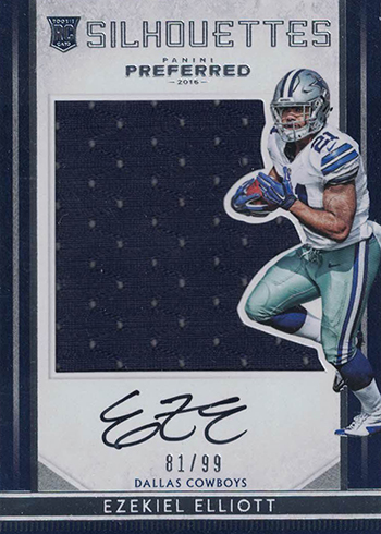 Ezekiel Elliott Rookie Card Countdown, Guide and Gallery