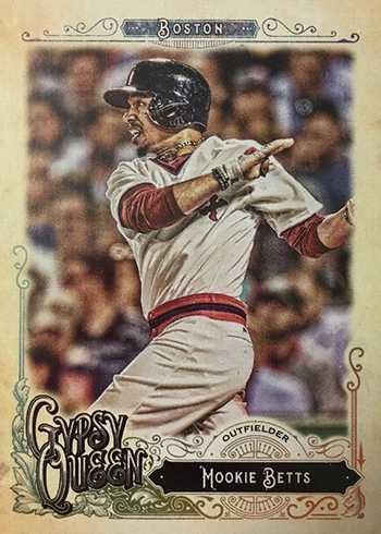 2017 GQ TB Var 100 Mookie Betts