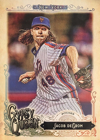 2018 Topps Gypsy Queen #176 Jacob deGrom NM-MT Mets 